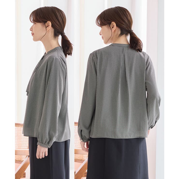 トップス ブラウス 長袖 | Honeys | 詳細画像15 