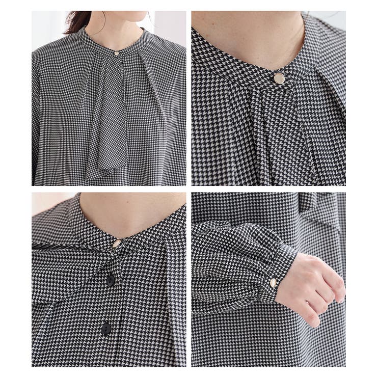 トップス ブラウス 長袖 | Honeys | 詳細画像16 