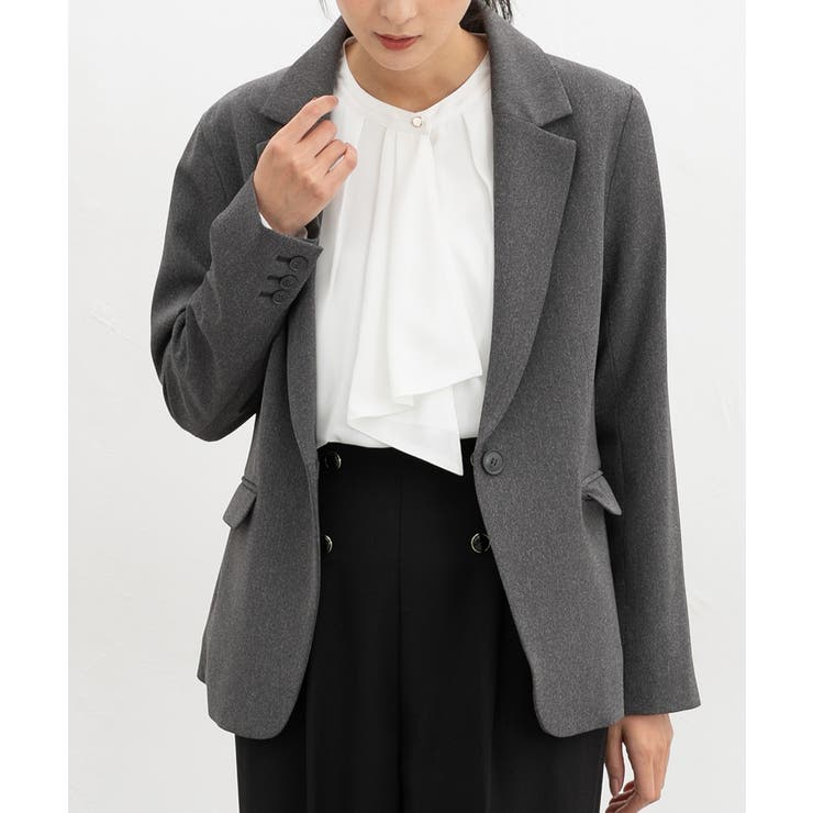 アイボリー | トップス ブラウス 長袖 | Honeys