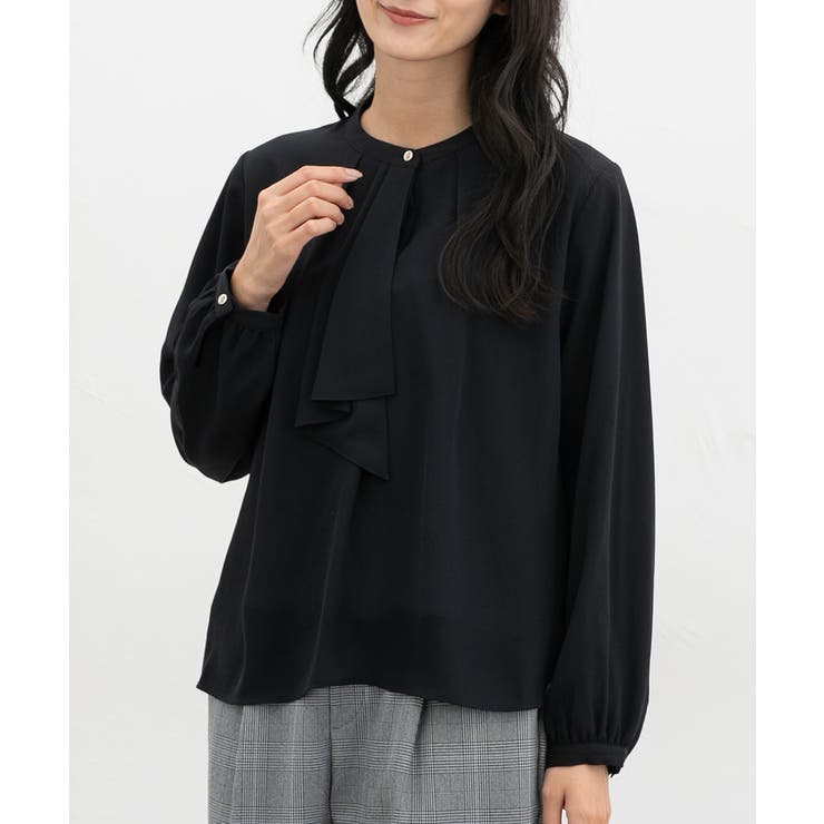 スプリングバニー刺繍ブラウス トップス ブラウス 長袖[品番：HNSW0011783]｜Honeys（ハニーズ）の