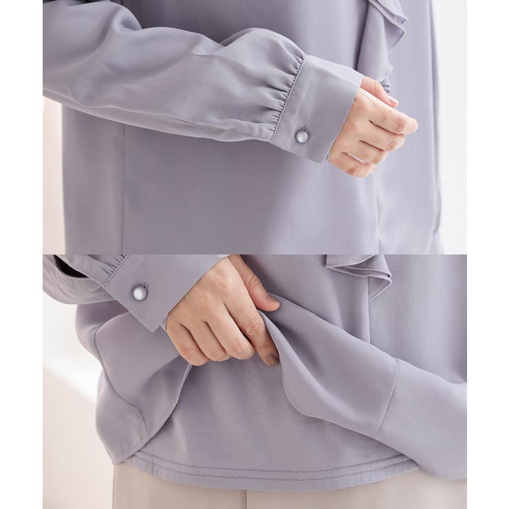 トップス ブラウス 長袖 | Honeys | 詳細画像16 