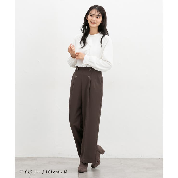 トップス ブラウス 長袖 | Honeys | 詳細画像3 