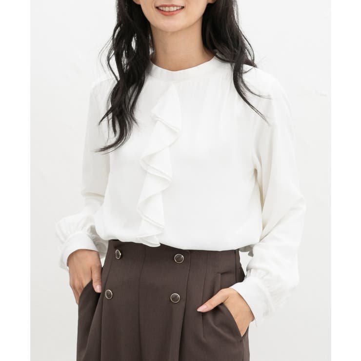 トップス ブラウス 長袖 | Honeys | 詳細画像4 