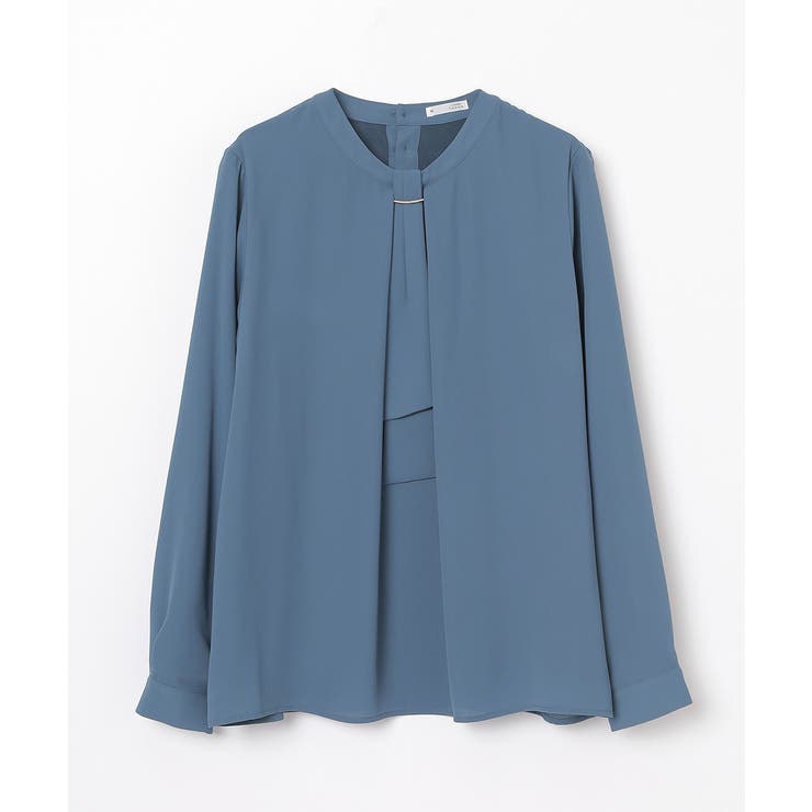 ブルーグリーン | トップス ブラウス 長袖 | Honeys