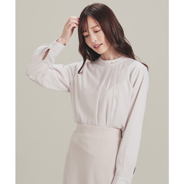 トップス ブラウス 長袖 | Honeys | 詳細画像13 