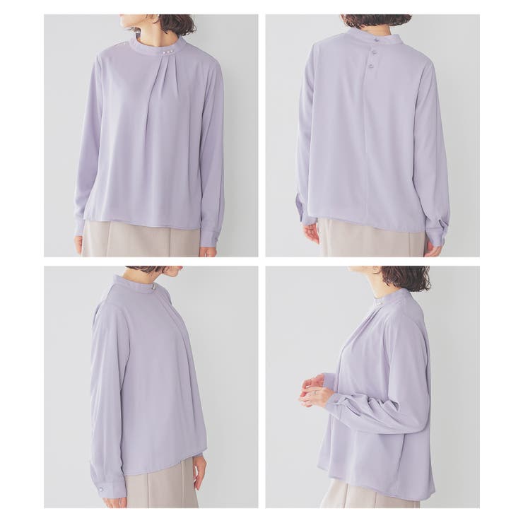 トップス ブラウス 長袖 | Honeys | 詳細画像15 