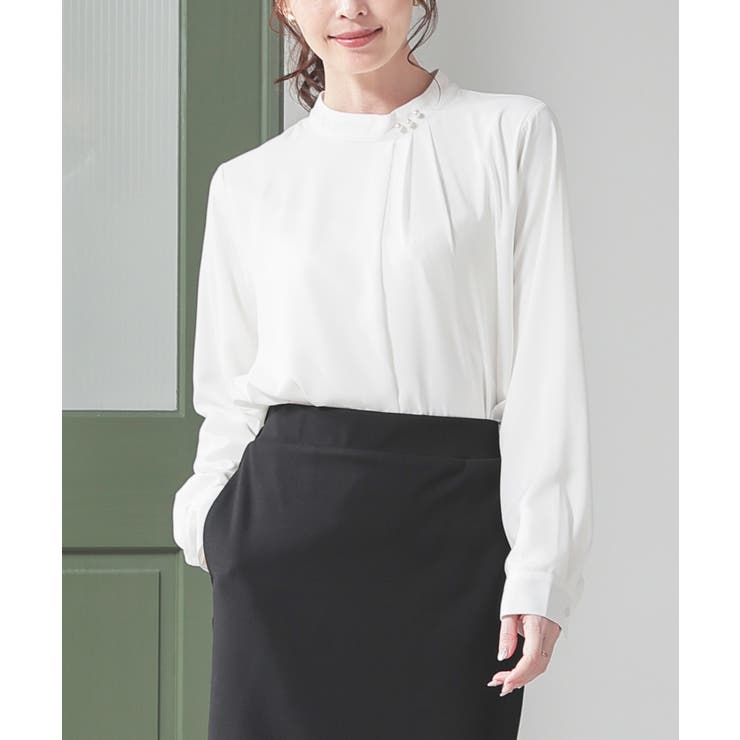 トップス ブラウス 長袖 | Honeys | 詳細画像4 