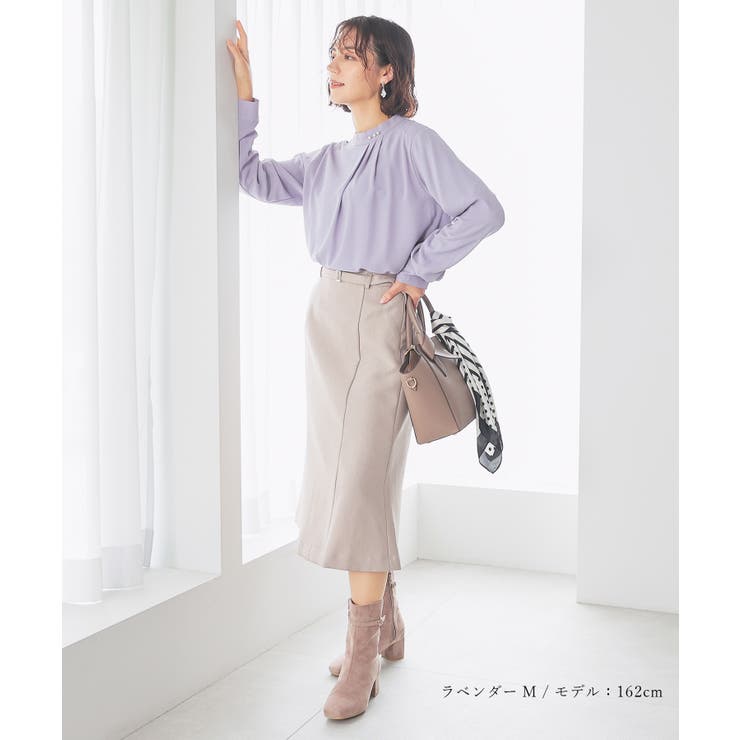 トップス ブラウス 長袖 | Honeys | 詳細画像8 