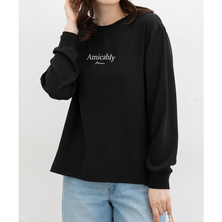 ブラック | トップス ブラウス 長袖 | Honeys