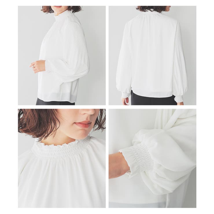 トップス ブラウス 長袖 | Honeys | 詳細画像15 