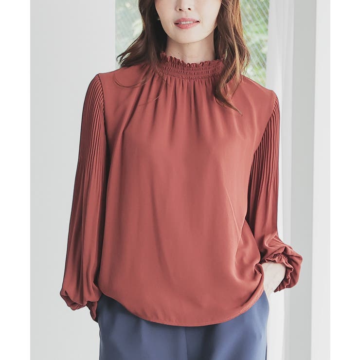 ダークオレンジ | トップス ブラウス 長袖 | Honeys