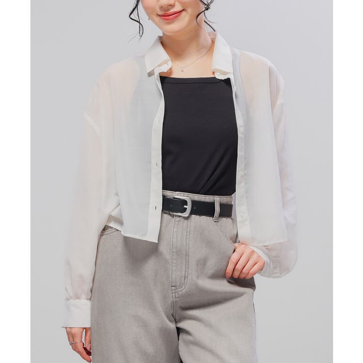 アイボリー | トップス シャツ ブラウス | Honeys