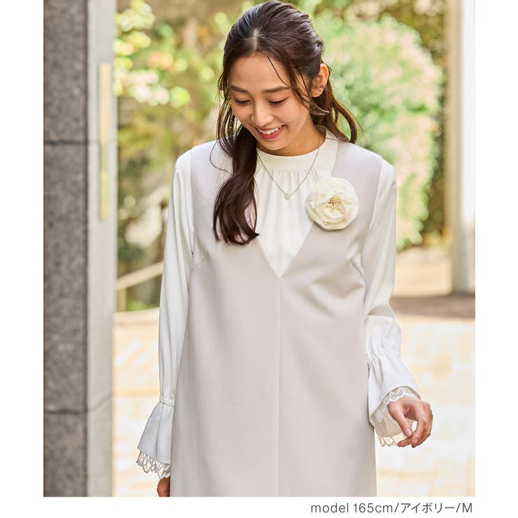 トップス ブラウス 長袖 | Honeys | 詳細画像3 