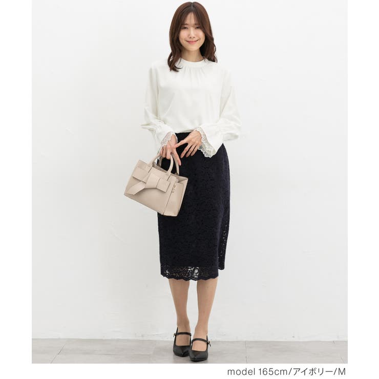 トップス ブラウス 長袖 | Honeys | 詳細画像4 