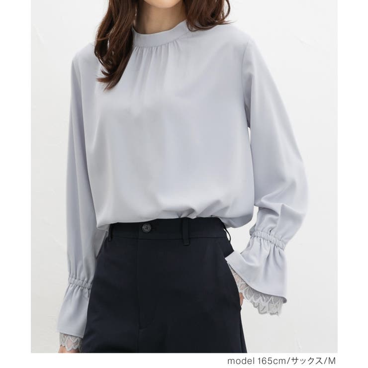 トップス ブラウス 長袖 | Honeys | 詳細画像7 