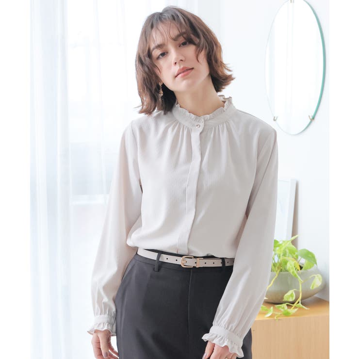 トップス ブラウス 長袖 | Honeys | 詳細画像11 