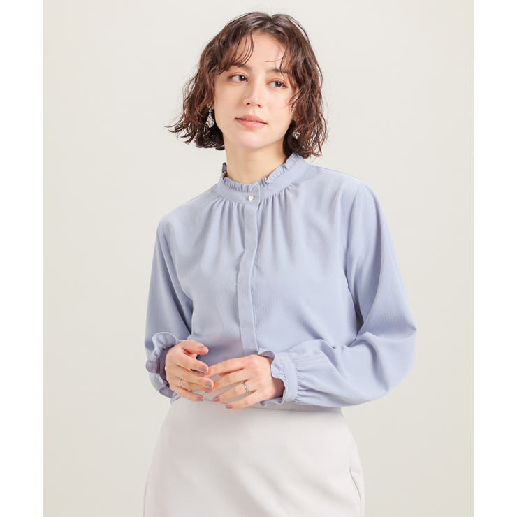 トップス ブラウス 長袖 | Honeys | 詳細画像8 