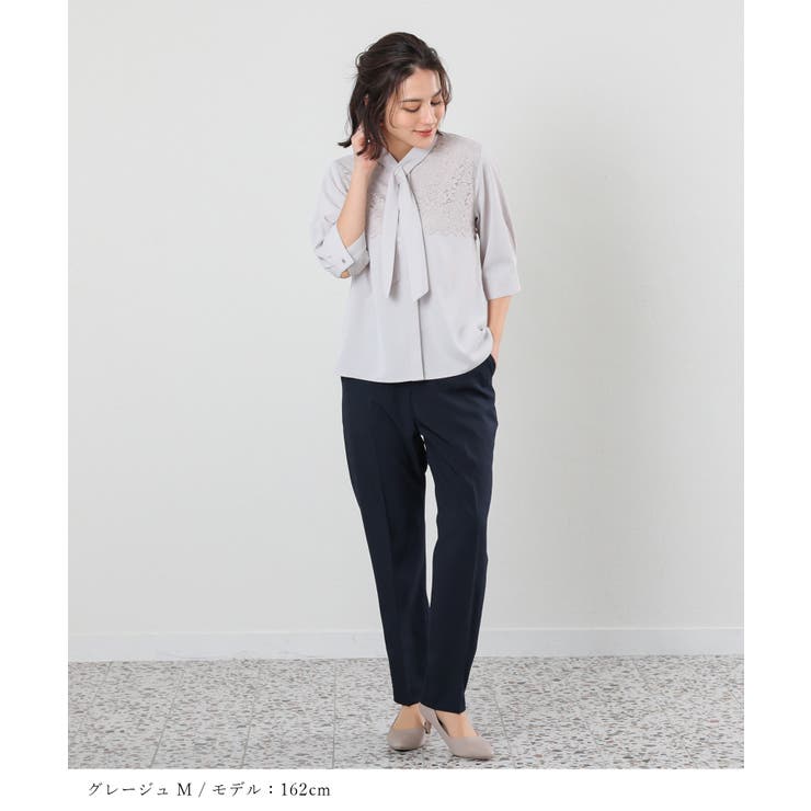 トップス ブラウス ボウタイブラウス | Honeys | 詳細画像10 