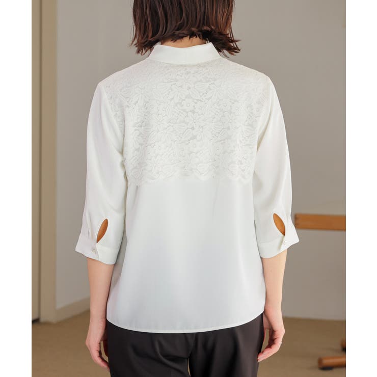 トップス ブラウス ボウタイブラウス | Honeys | 詳細画像14 