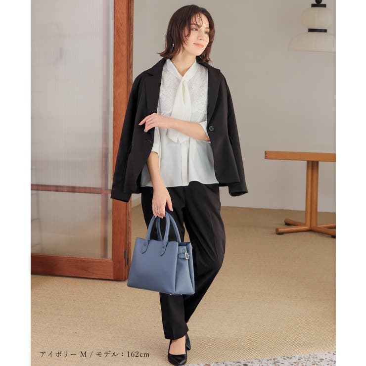 トップス ブラウス ボウタイブラウス | Honeys | 詳細画像2 