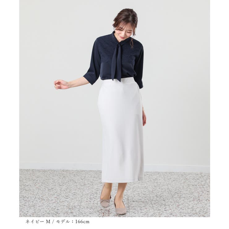 トップス ブラウス ボウタイブラウス | Honeys | 詳細画像5 