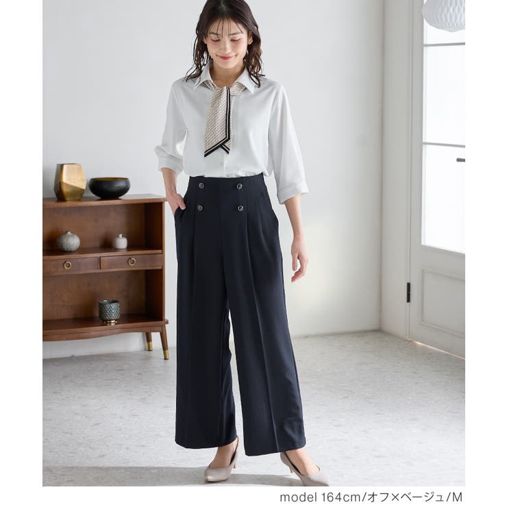 トップス ブラウス オフィス | Honeys | 詳細画像12 