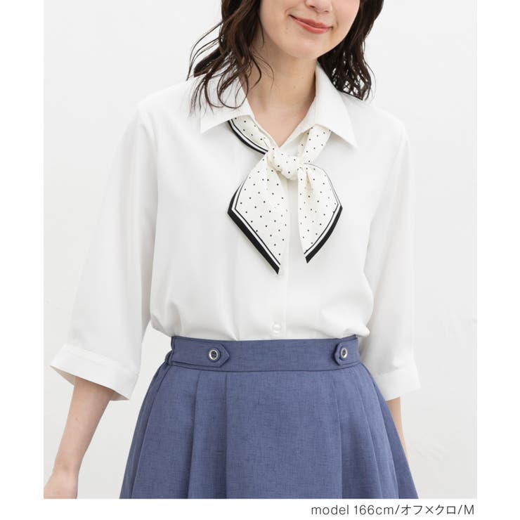 トップス ブラウス オフィス | Honeys | 詳細画像3 