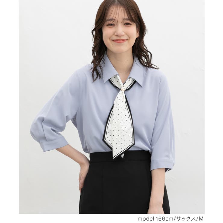 トップス ブラウス オフィス | Honeys | 詳細画像9 