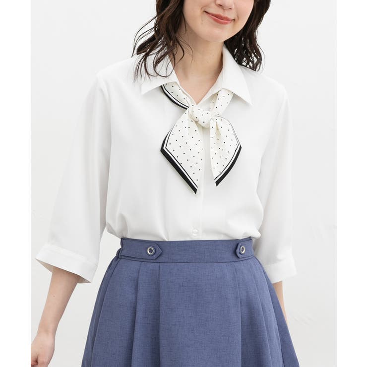 オフ×クロ | トップス ブラウス オフィス | Honeys