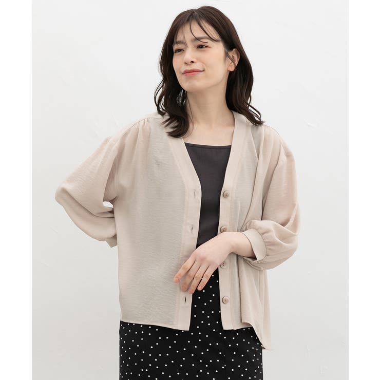 グレージュ | トップス ブラウス シャツ | Honeys