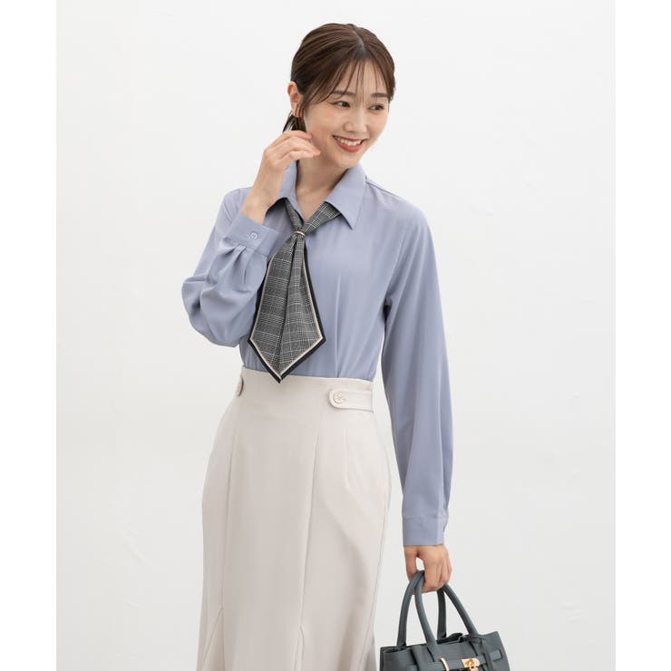 トップス ブラウス 長袖 | Honeys | 詳細画像7 
