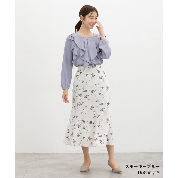 トップス ブラウス 長袖 | Honeys | 詳細画像4 