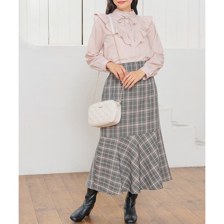 トップス ブラウス 長袖 | Honeys | 詳細画像8 