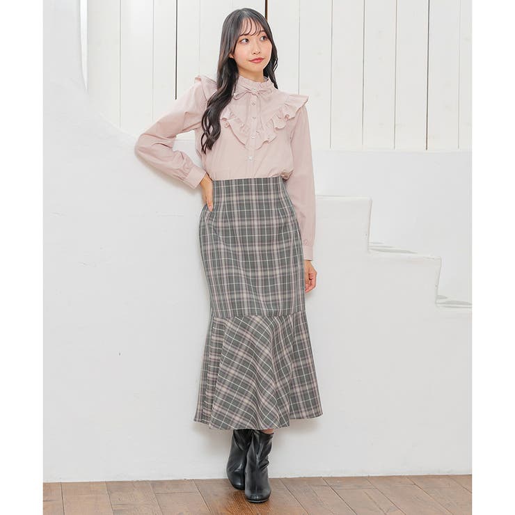 トップス ブラウス 長袖 | Honeys | 詳細画像9 