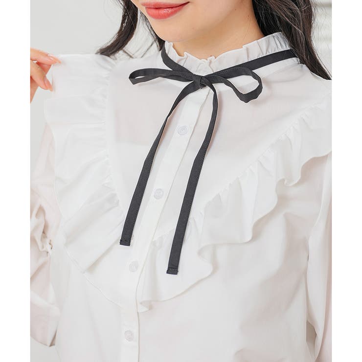 トップス ブラウス 長袖 | Honeys | 詳細画像27 