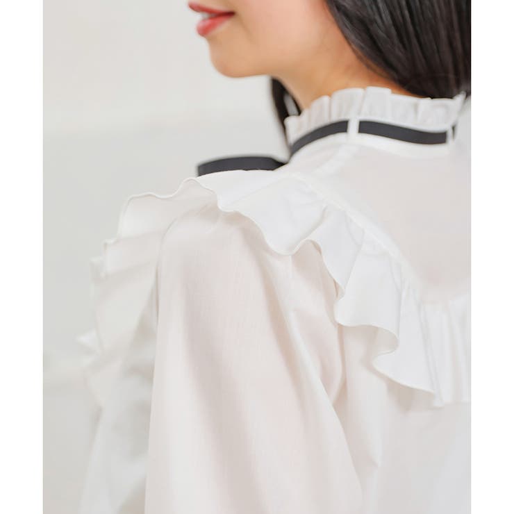 トップス ブラウス 長袖 | Honeys | 詳細画像29 