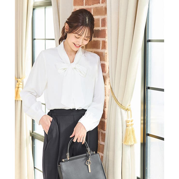 ブラウス トップス 長袖 | Honeys | 詳細画像4 