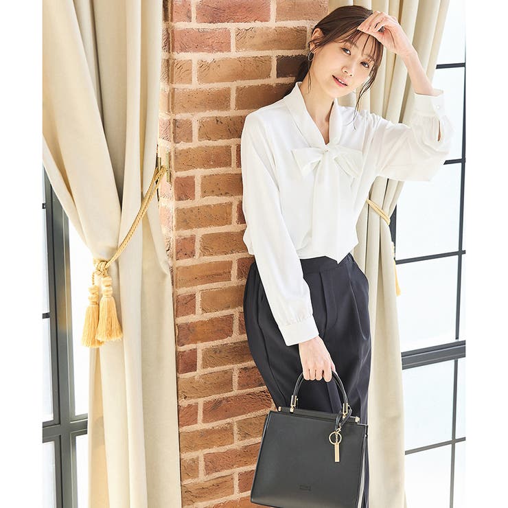 ブラウス トップス 長袖[品番：HNSW0008586]｜Honeys（ハニーズ）の