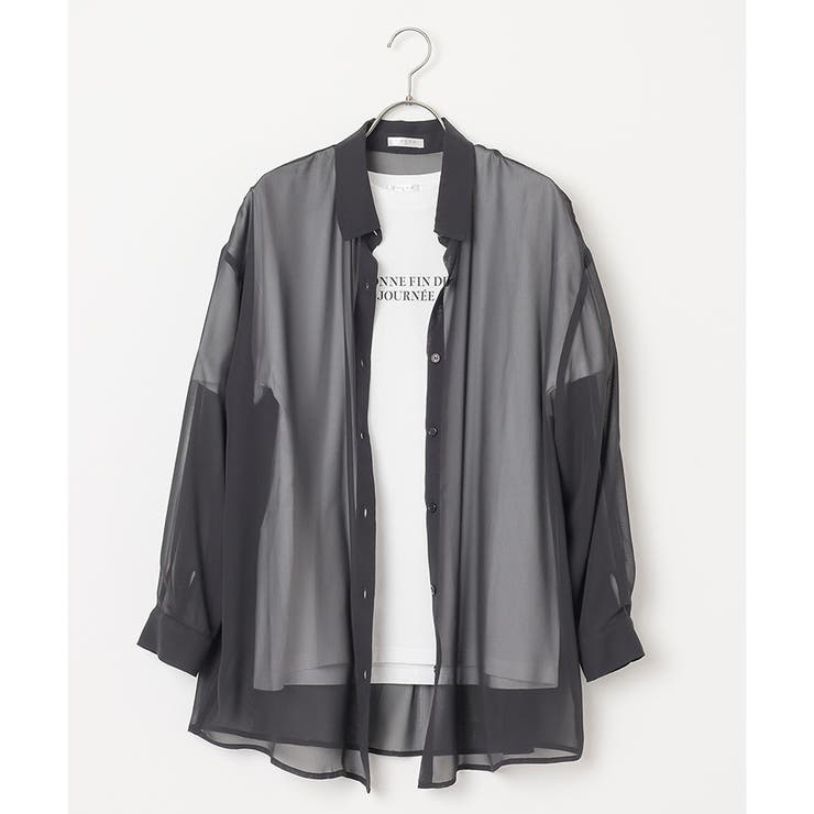 シャツ ブラウス 長袖 | Honeys | 詳細画像18 