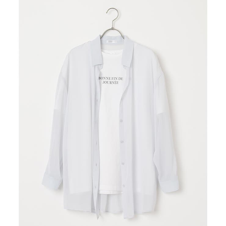 シャツ ブラウス 長袖 | Honeys | 詳細画像22 