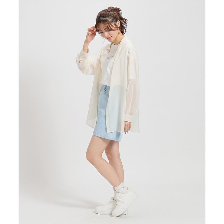 シャツ ブラウス 長袖 | Honeys | 詳細画像2 