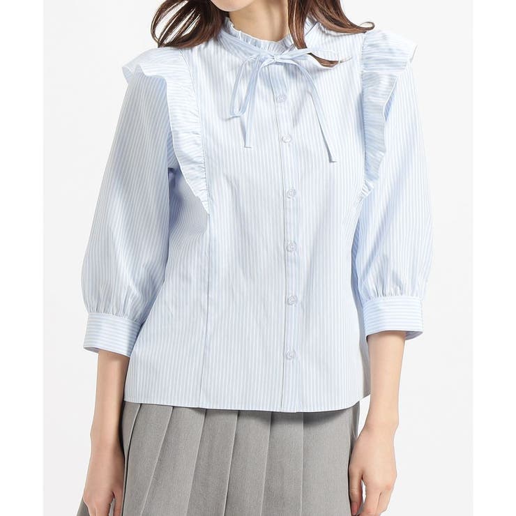 トップス ブラウス 7分袖[品番：HNSW0008786]｜Honeys（ハニーズ）の