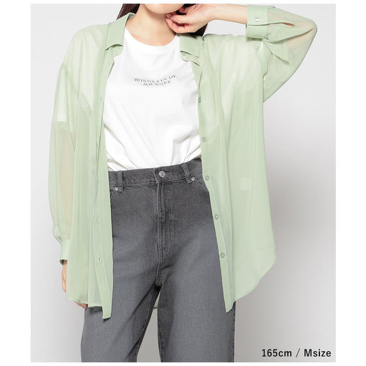 シャツ レディース ブラウス | Honeys | 詳細画像7 