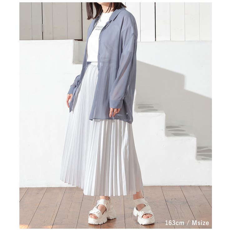 シャツ レディース ブラウス | Honeys | 詳細画像8 