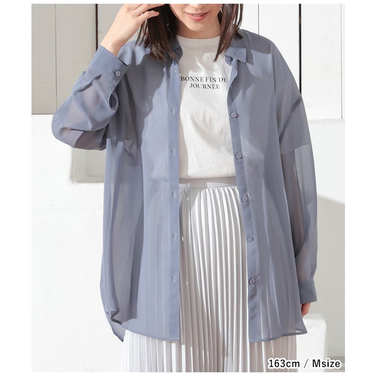 シャツ レディース ブラウス | Honeys | 詳細画像9 