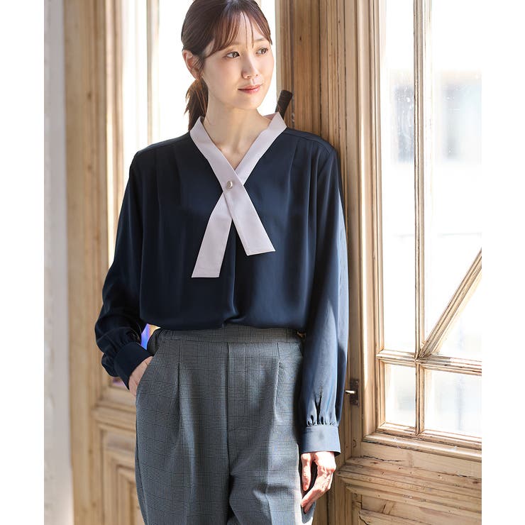 トップス ブラウス 長袖[品番：HNSW0009768]｜Honeys（ハニーズ