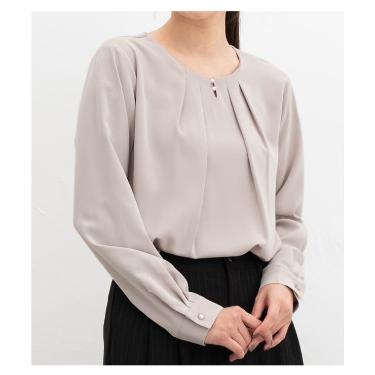 トップス ブラウス 長袖 | Honeys | 詳細画像12 