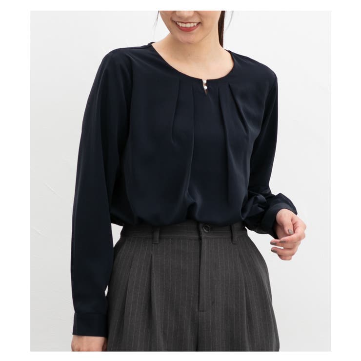 トップス ブラウス 長袖 | Honeys | 詳細画像4 