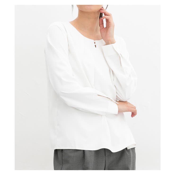 トップス ブラウス 長袖 | Honeys | 詳細画像5 