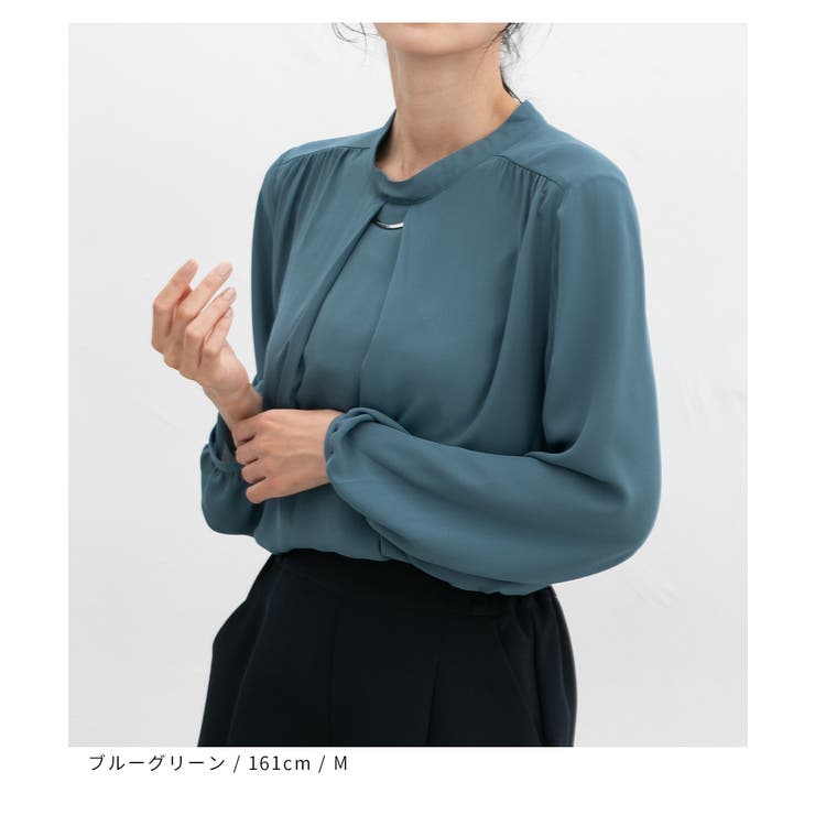 トップス ブラウス 長袖[品番：HNSW0009637]｜Honeys（ハニーズ
